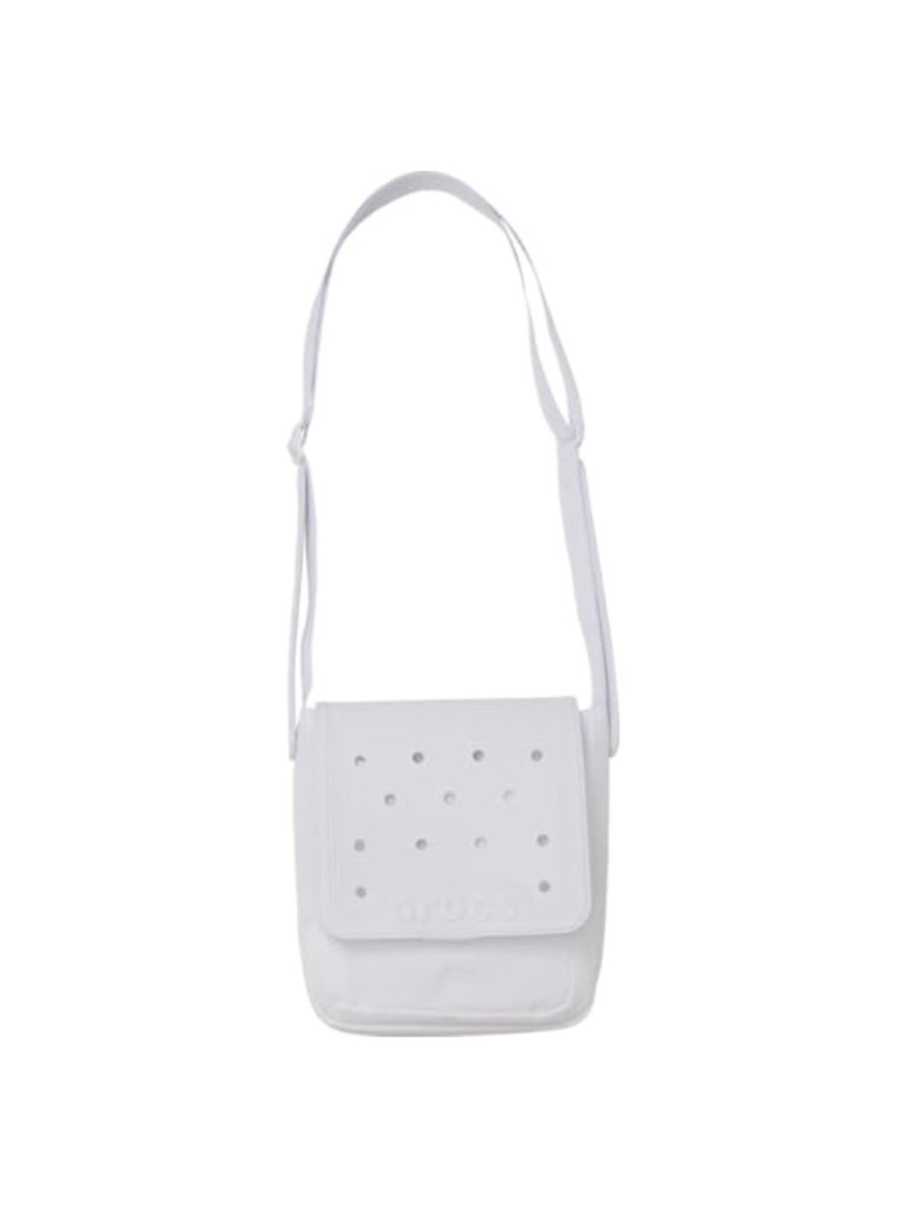 Crocs Crossbody Bag with Jibbitz Charm Holes Adjustable Strap